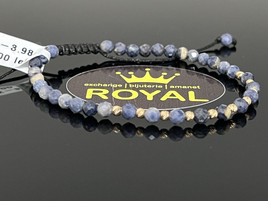 Bijuteria Royal CB : Bratara snur bile aur 14k 3,98 grame