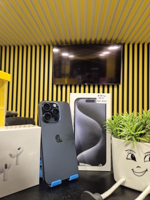 Iphone 15Pro,256гб,88%,Kaspi0-0-24