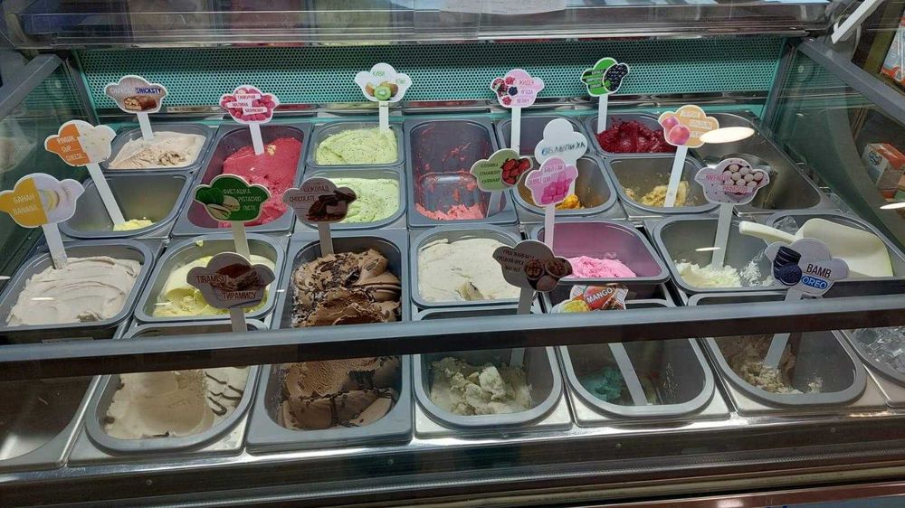 витрина для мороженого
