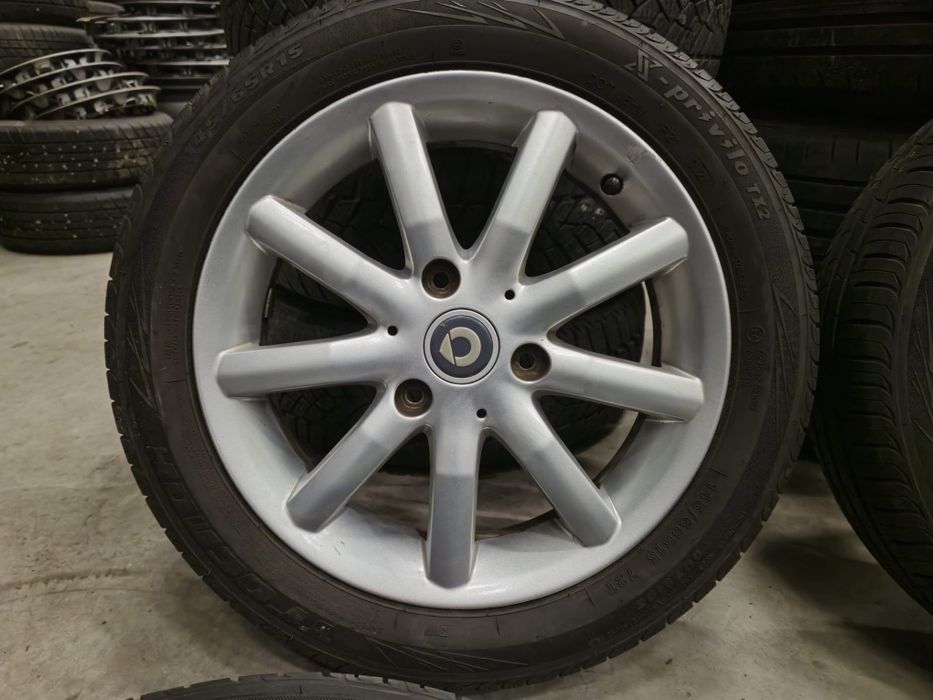 Jante Smart R15 originale// anvelope vara 175 55 15 / 145 65 15 ap noi