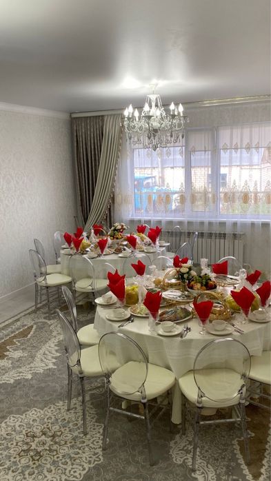 Прокат: стол и стулья (на свадьбу, кудалык)