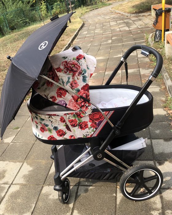 Cybex priam spring bollossom бебешка количка