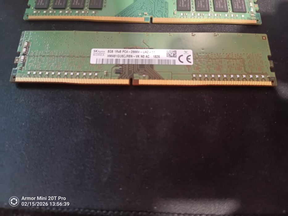 memorie 2x 8 GB RAM DDR4
