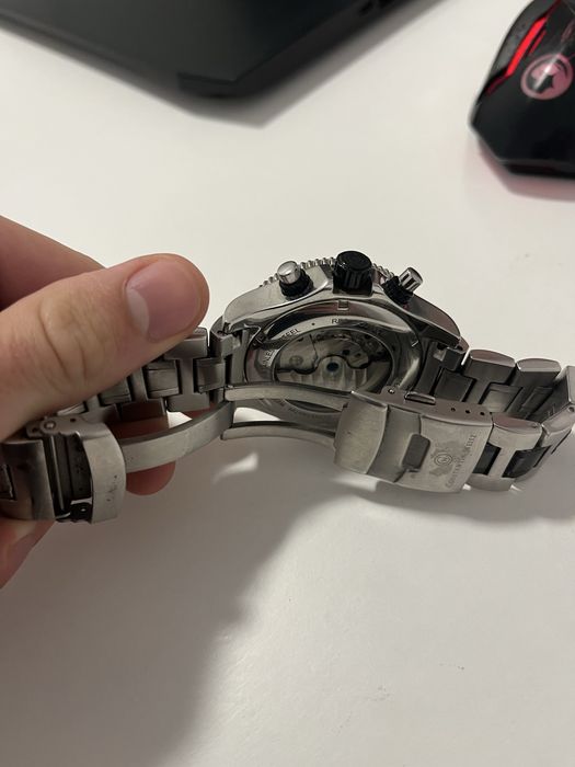 Ceas Constantin Weisz Classic Automatic Open Heart, mecanic, elegant