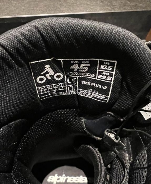 Alpinestars SMX Plus V2 . 44, 45,46  номер