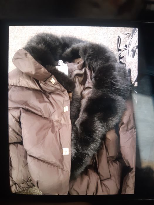 Vand geaca de fas cu blana artificiala