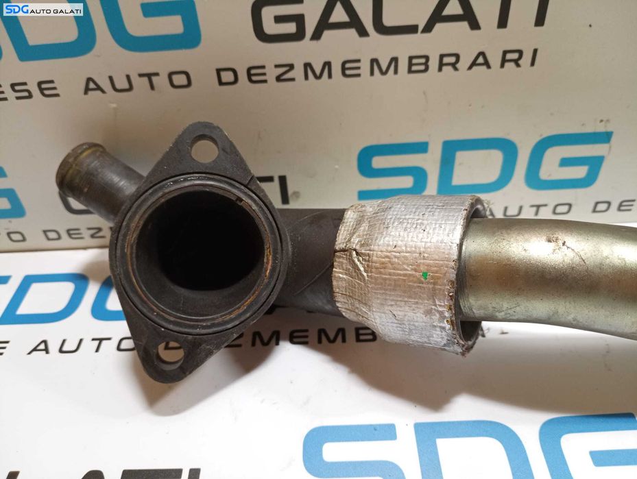 Teava Conducta Flansa Tub Tubulatura Apa Vas Expansiune Termostat Ford Mondeo 4 2.0 TDCI 2007 - 2015 Cod 9646559580 [M6184]