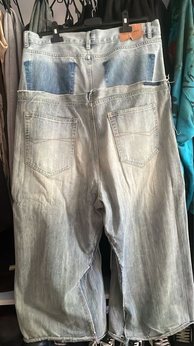 Balenciaga Cut Up Jeans