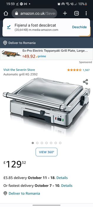 Gratar electric Severin