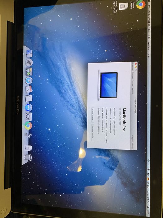 MacBook Pro 15 inch - mid 2010 - 8gb ddr3