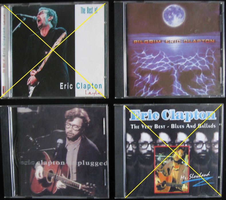 Музикални дискове с хитови изпълнители  за периода 1970-2000 г.