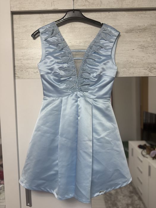 Рокля Lucy в небесносиньо