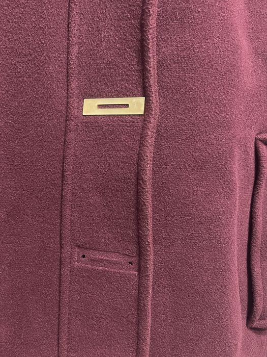 Палто в цвят бордо