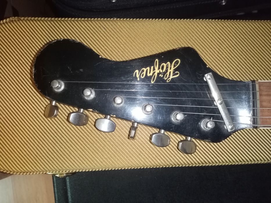 Hofner Strat HSS,1968г Made in Germany, All original.