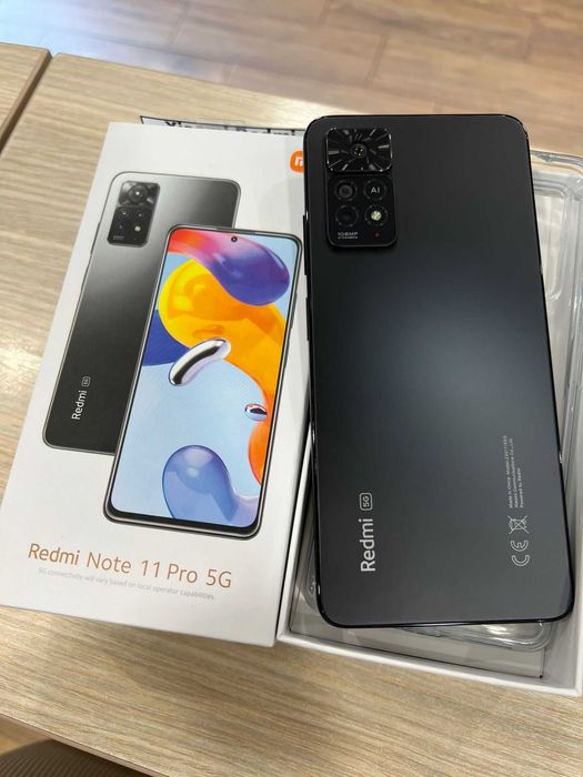 Xiaomi Redmi Note 11 Pro 5G, 128GB, 6GB RAM, Graphite Gray