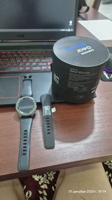 Gear S3 frontier наручные умные часы Samsung
