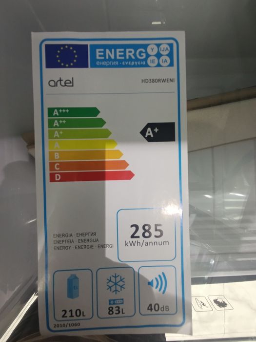 artel HD380 Inverter NoFrost Dastavka Bepul Xolodilnik, Холодилник