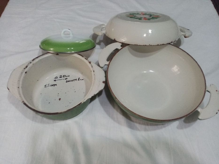Казаны чугунные советские