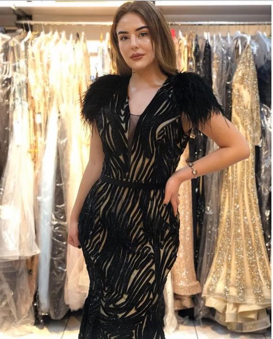 Елегантна рокля тип русалка