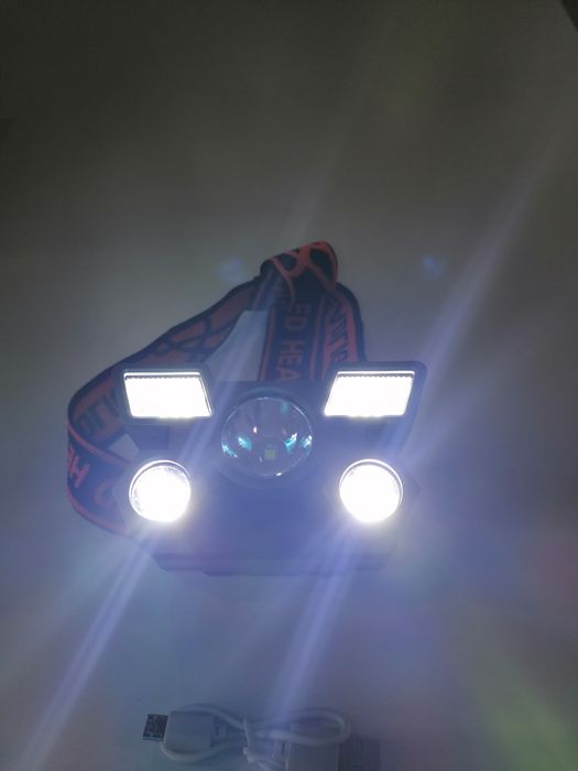 Челник за главa зареждащ се