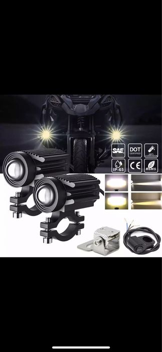 Proiectoare LED metal moto auto ATV suv tractor etc