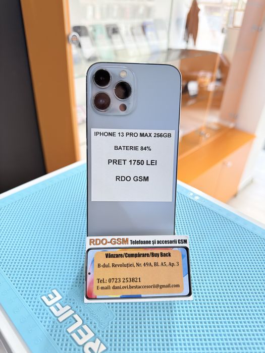 Iphone 13  Pro Max  256Gb Neverlock/Sierra Blue/Garantie