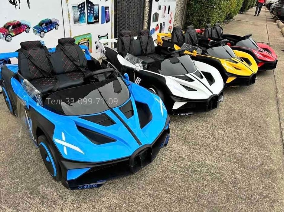 Детский электромобиль Bugatti Bolide 24v 4х4| Новое поступления!