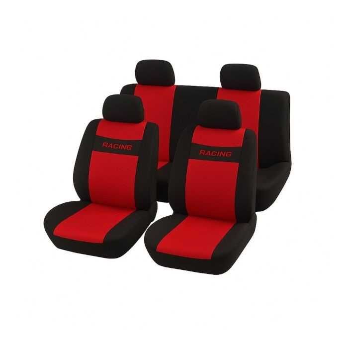 Тапицерия за автомобили Automat, 8 части Racing, Три цвята