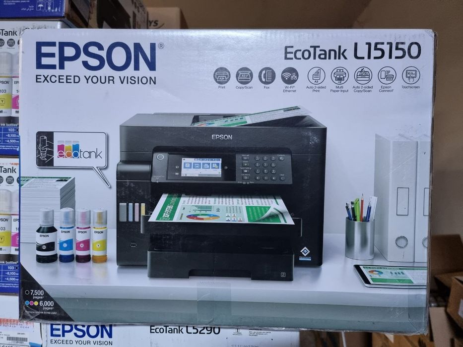 Принтер Epson Мфу Eco Tank L15150 доставка