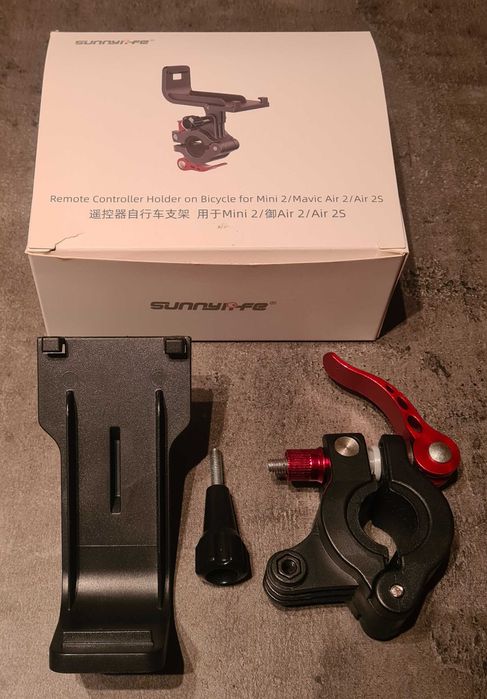 Suport controller drona pentru bicicleta