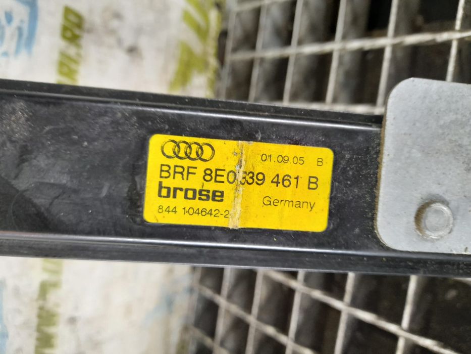 Macara rama geam stanga spate 8E0839461 Audi A4 B7 (2004 - 2008)