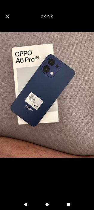Oppo A6 Pro 5G Nou 8GB RAM cu 256,GB fullbox garanție