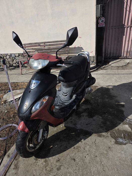 Scuter Kymco (Proiect / Piese) – Pornire foarte dificilă