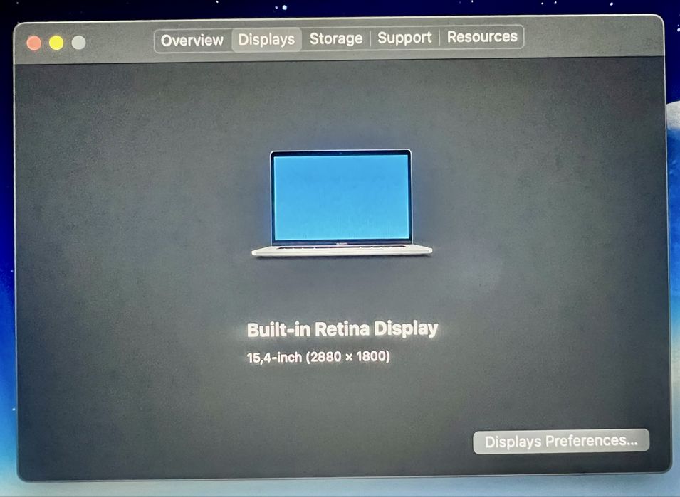 MacBook Pro 15” i7 2016 1T