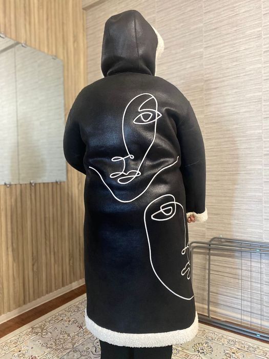 Продается шуба двусторонняя б/у