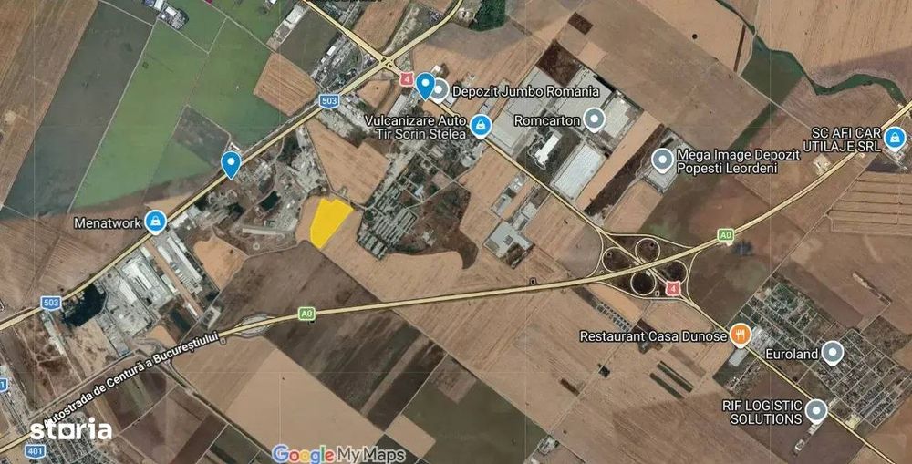 Teren construibil direct, parcelabil, cu acces din DNCB si DN4
