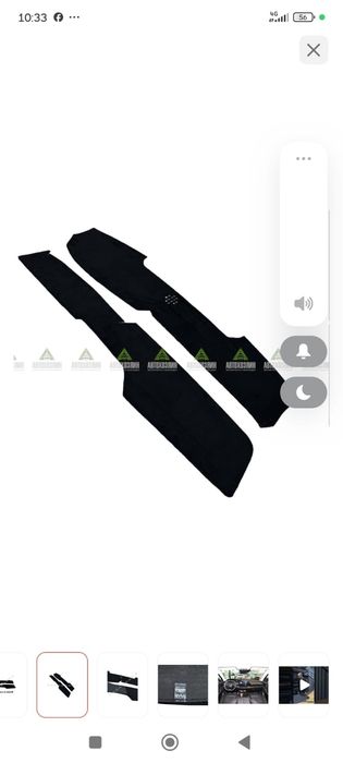 Накидка на панель