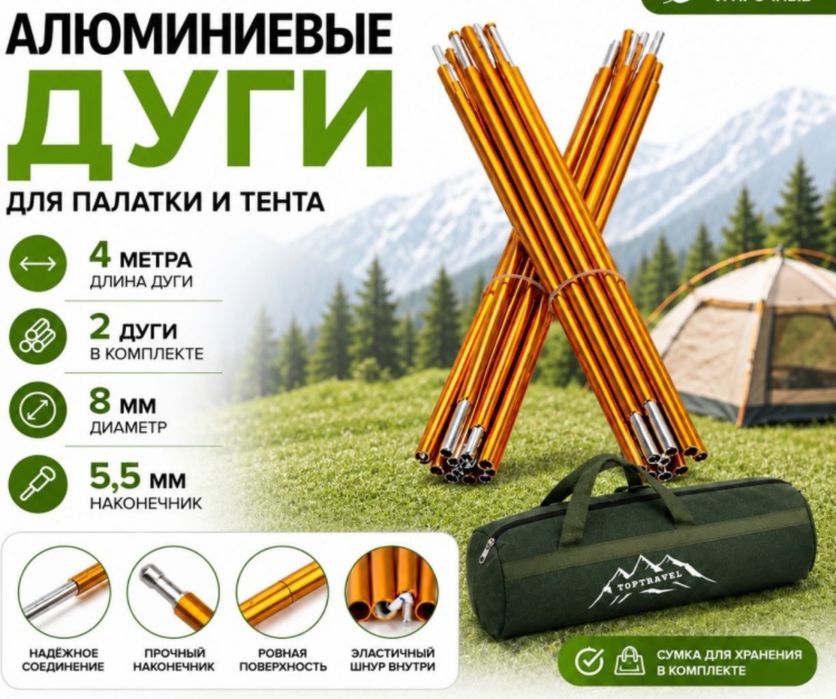 Дуга палатки 4метра алюминий