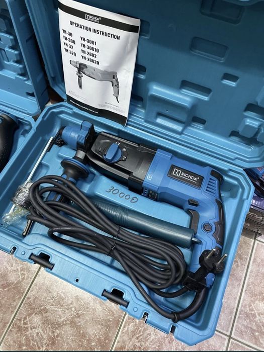 Перфоратор Richda 2802 SDS-Plus 850 Вт