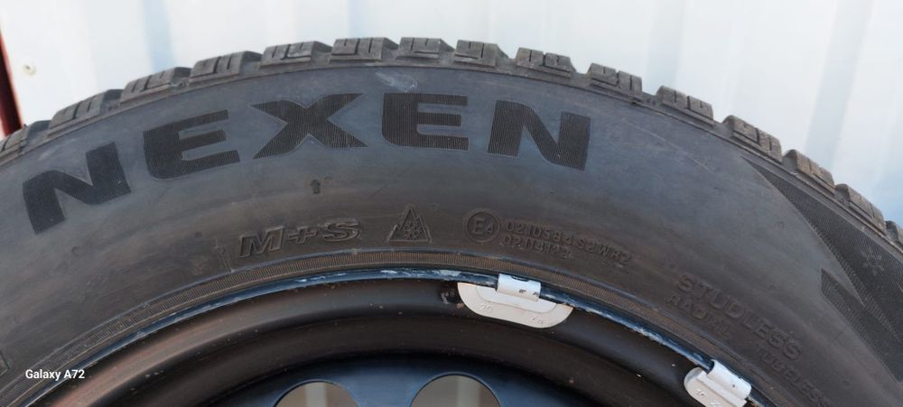 Jante tabla Citroen si anvelope M+S  205/60R16