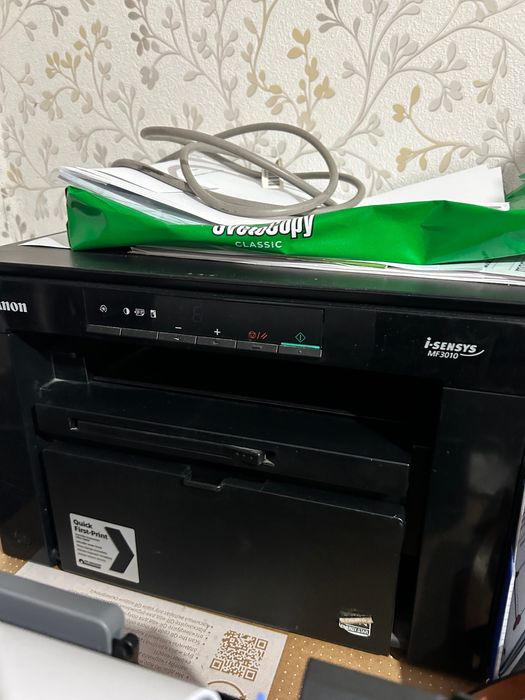 Принтер Ч/Б Canon MF3010