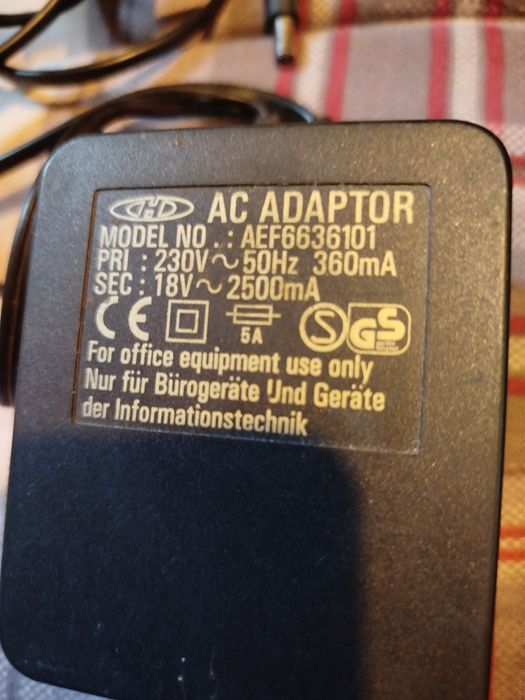 Alimentator 18 vac/2,5 A made in Germany