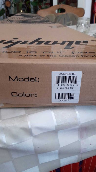 Chitară Epiphone SG Pro G-400 Ebony – Nouă/Nefolosită + Husă & Accesorii Originale