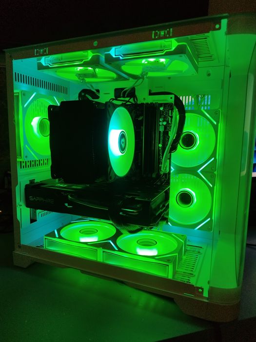 PC gamingDDR 5  Ryzen 5 8400f am5 4,7 ghz 4 nm \RX 5700 xt 8 g\DDR 5 16 gb\nmve2 256g+1thdd