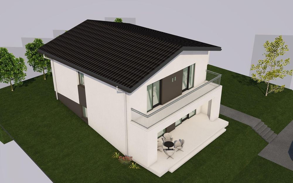 Casă P+Etaj,  suprafață construită 168 m/utilă 121m, Miroslava/ Balciu