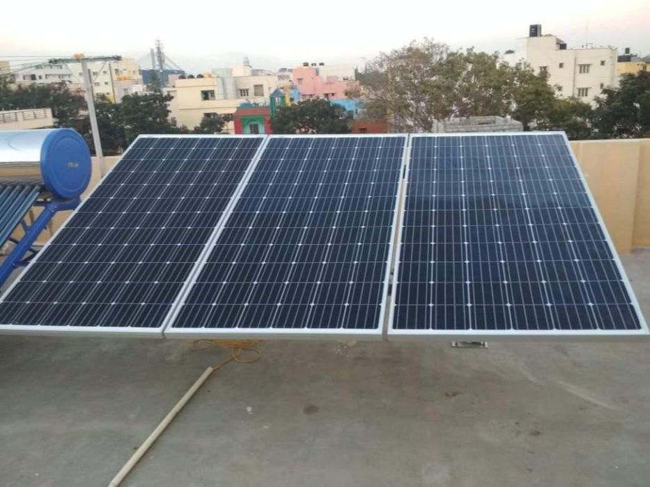 Солнечный панеллар урнатиш