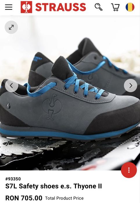 Vând pantofi de protecție Engelbert Strauss