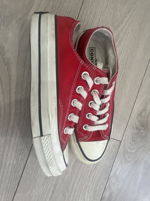 Converse кеды красного цвета