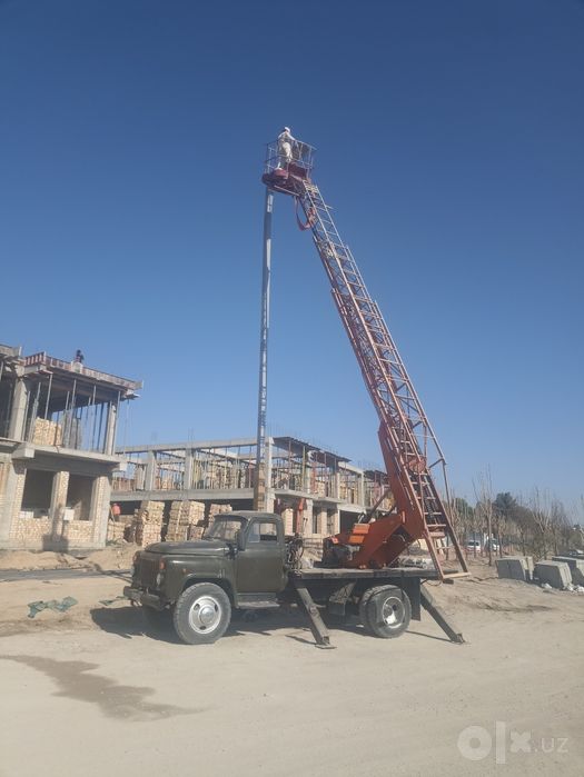 Автовышка  газ 53