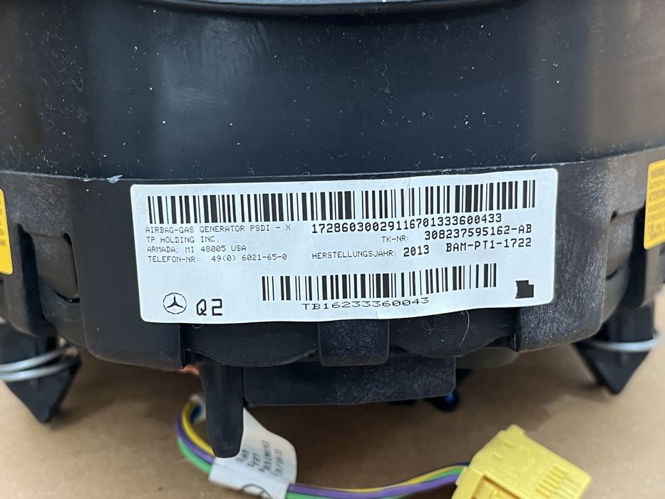 Volan piele comenzi / padele / Airbag Mercedes A W176 B W246 CLA W117